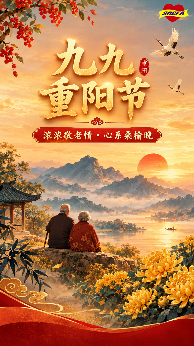 重阳敬老山水金秋图 拷贝111